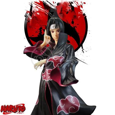 Brinquedo Action Figure Itachi Uchiha Akatsuki 18Cm