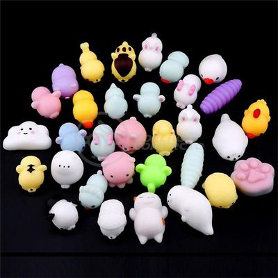Bichinhos Squishy Mochi Brinquedo Anti Stress Silicone