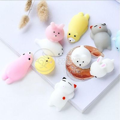 Bichinhos Squishy Mochi Brinquedo Anti Stress Silicone
