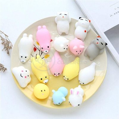 Bichinhos Squishy Mochi Brinquedo Anti Stress Silicone