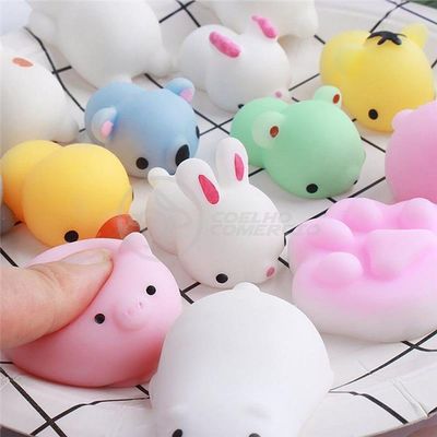 Bichinhos Squishy Mochi Brinquedo Anti Stress Silicone