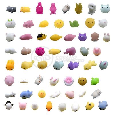 Bichinhos Squishy Mochi Brinquedo Anti Stress Silicone