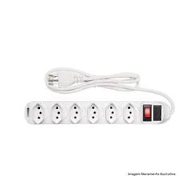 Protetor Eletronico Intelbras com 6 Tomadas EPE 1006 - 4824002