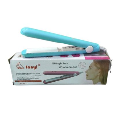 Mini Chapinha Portátil Para Cabelo Verde Água Bivolt