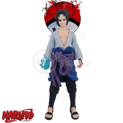 Brinquedo Action Figure Sasuke Uchiha Shippuden 18Cm