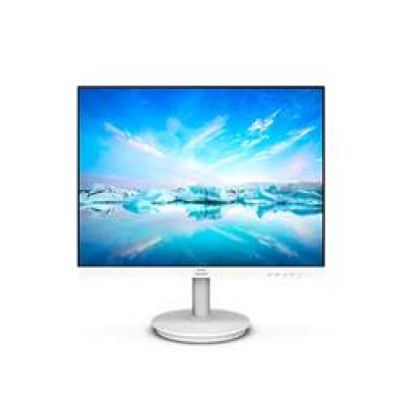 Monitor Philips 21,5" LED FULL HD HDMI VGA Branco - 221V8LW