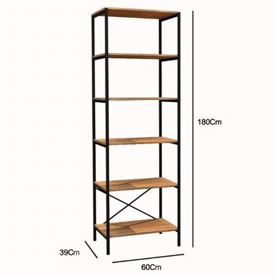 Estante Livreiro Multiuso 180Cm 6 Prateleiras Demolição