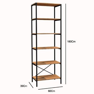 Estante Livreiro Multiuso 180cm 6 Prateleiras Demolição