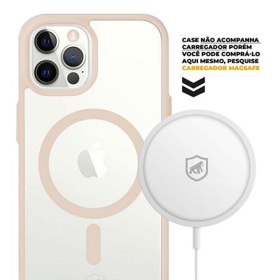 Capa MagSafe para iPhone 12 Pro Max - Rosa - Gshield