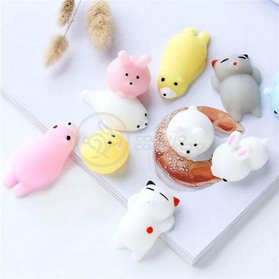 Bichinhos Squishy Mochi Brinquedo Anti Stress Silicone