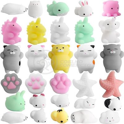 Bichinhos Squishy Mochi Brinquedo Anti Stress Silicone