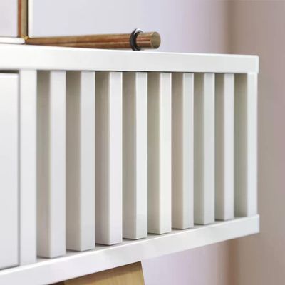 Aparador Para Sala Com Gaveta Riveira Off White
