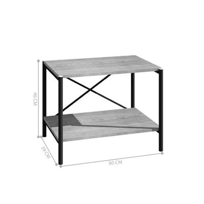 Sapateira Multiuso Industrial Neres Preto Com 2 Prateleiras