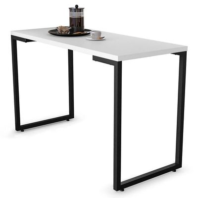 Conjunto Mesa De Cozinha 120cm 4 Banquetas Branco