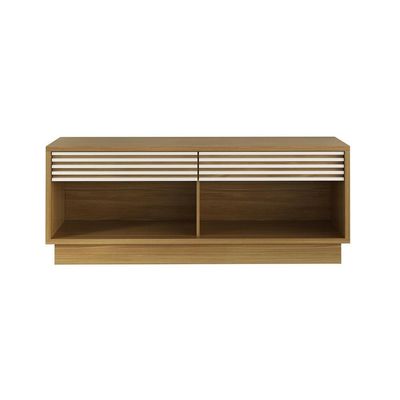 Rack Tv 42" Com 2 Gavetas Cr45009 Natural/Off White