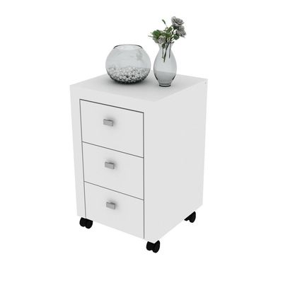 Gaveteiro Com Rodízios Multimóveis Cr25018 Branco