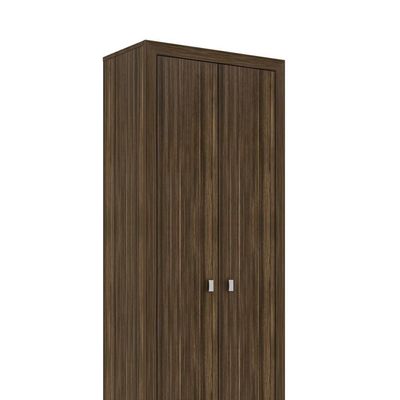 Armário Escritório Com 2 Portas Multimóveis Cr25015 Nogal