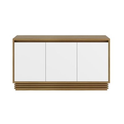 Aparador Buffet 3 Portas 1 Gav Cr50005 Natural/Off White