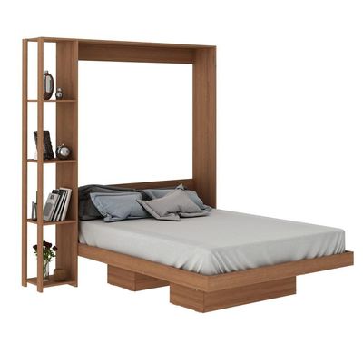 Cama Articulada Casal Colchão 138 X 188 Cm Cr35034 Amendoa