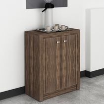 Balcão Escritório Com 2 Portas Multimóveis Cr25013 Nogal