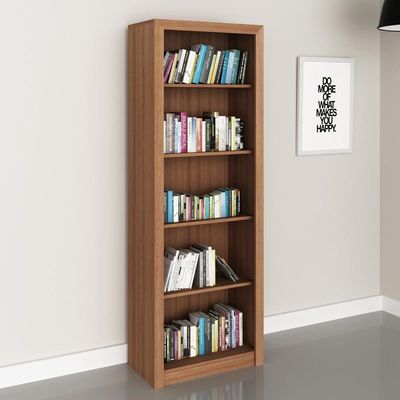 Estante Escritório 60 Cm Multimóveis Cr25014 Amendoa
