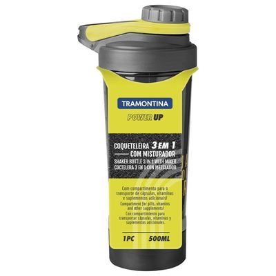 Coqueteleira Tramontina Power Up 3 Em 1 Corpo Em Copopoliest