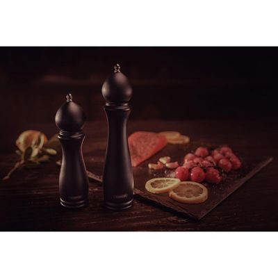 Moedor De Pimenta E Sal Tramontina Churrasco Black Em Cerami