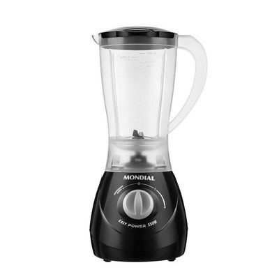 Liquidificador Mondial Easy Power 550w 2 Velocidades L-550 Preto 127v 110V