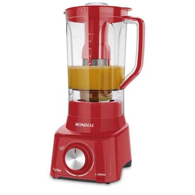 Liquidificador Mondial Turbo Full Red L-900w Vermelho 220v 220V