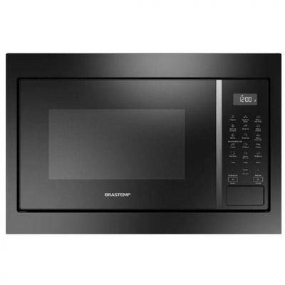 Micro-ondas De Embutir Brastemp 32l Bm146aeana Preto 127v 110V