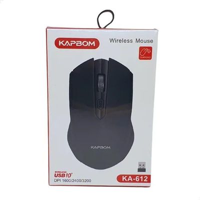 Mouse Wireless Sem Fio Receptor Usb Cabo V8