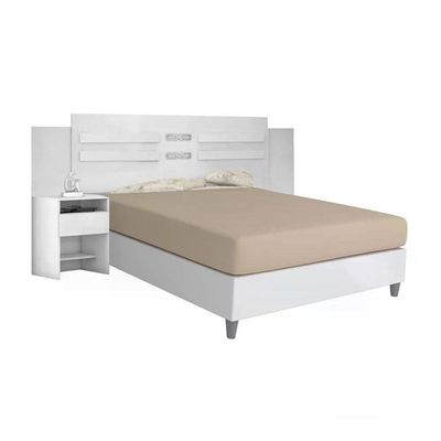 Cabeceira Casal 02 Gavetas Triunfo Branco Demobile Branco