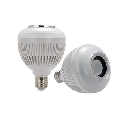 Lâmpada Bluetooth Led Rgb + Som + Controle Remoto