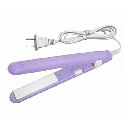Mini Chapinha Prancha Para Viagem 17cm Bivolt Roxo Nº6 Bivolt