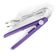 Mini Chapinha Prancha Para Viagem 17cm Bivolt Roxo Nº5 Bivolt
