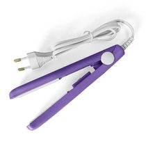 Mini Chapinha Prancha Para Viagem 17cm Bivolt Roxo Nº3