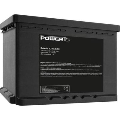 Bateria 12V 5Ah En010 Powertek