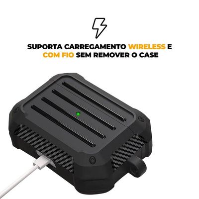 Capa case capinha para Airpods Pro - Fiber - Gshield