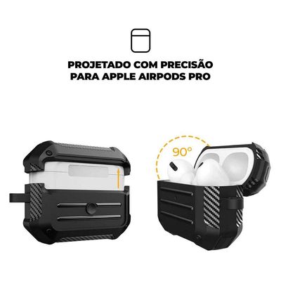 Capa case capinha para Airpods Pro - Fiber - Gshield