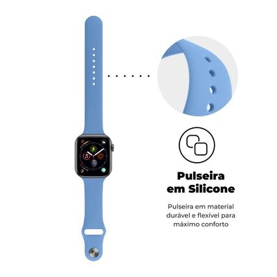 Pulseira para Apple Watch 38 / 40 / 41MM Ultra Fit - Azul - Gshield