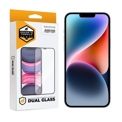 Película para iPhone 14 Max - Dual Glass Preta - Gshield