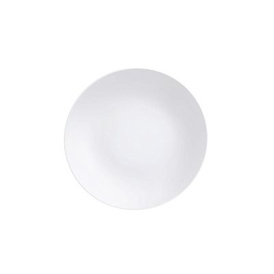 Prato Raso Tramontina Jacqueline Em Porcelana Branca 25 Cm