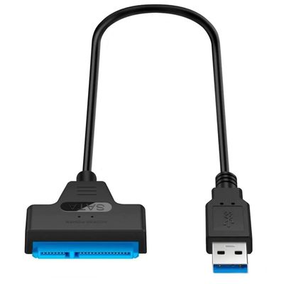 Cabo Adaptador Usb 3.0 Para Sata III Hd Notebook 2.5mm e Ssd