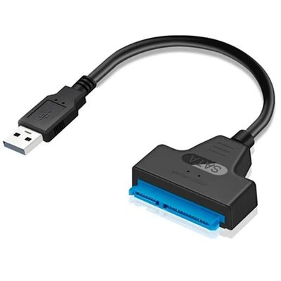 Cabo Adaptador Usb 3.0 Para Sata III Hd Notebook 2.5mm e Ssd