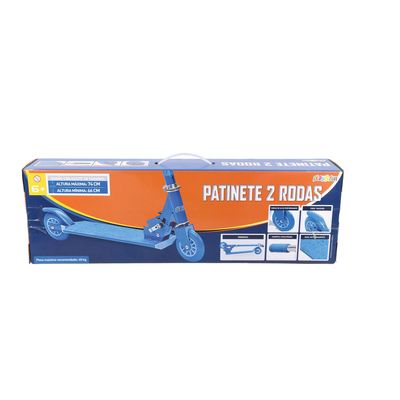 Patinete Infantil 2 Rodas Play&Fun Azul