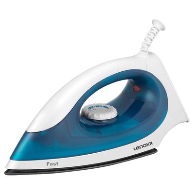 Ferro de Passar Roupa a Seco Lenoxx Fast PFF603 Azul 220V