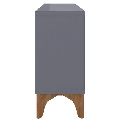 Estante Para Livro Decorativa Cinza Loft - Líder Design
