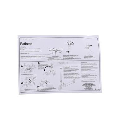 Patinete Infantil 2 Rodas Play&Fun Azul