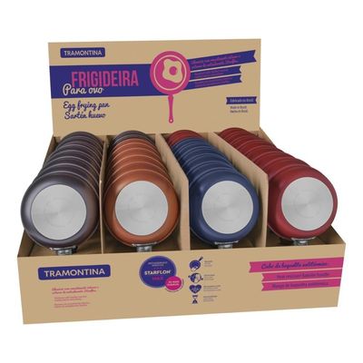 Frigideira Para Ovo Tramontina Turim Aluminio Max