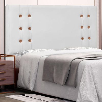 Cabeceira King 1,95m Genova Corano Branco